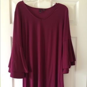 New Directions Bell Sleeve Dress